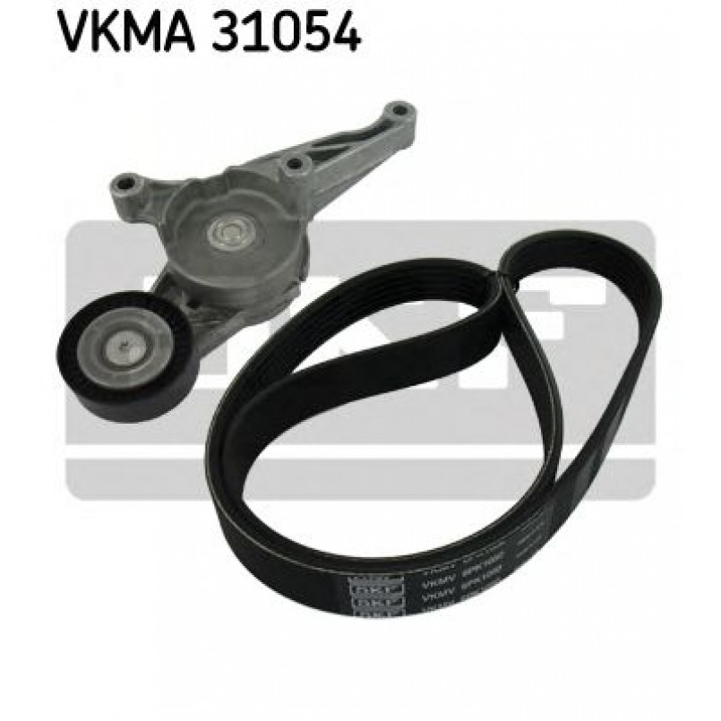 VKMA 31054 SKF Комплект поликлинових ременів (з роликами)